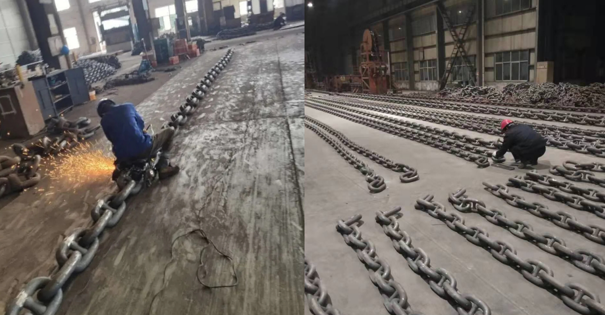 Deniz çapa zincirlerinin üretim sürecine giriş-Bölüm 1